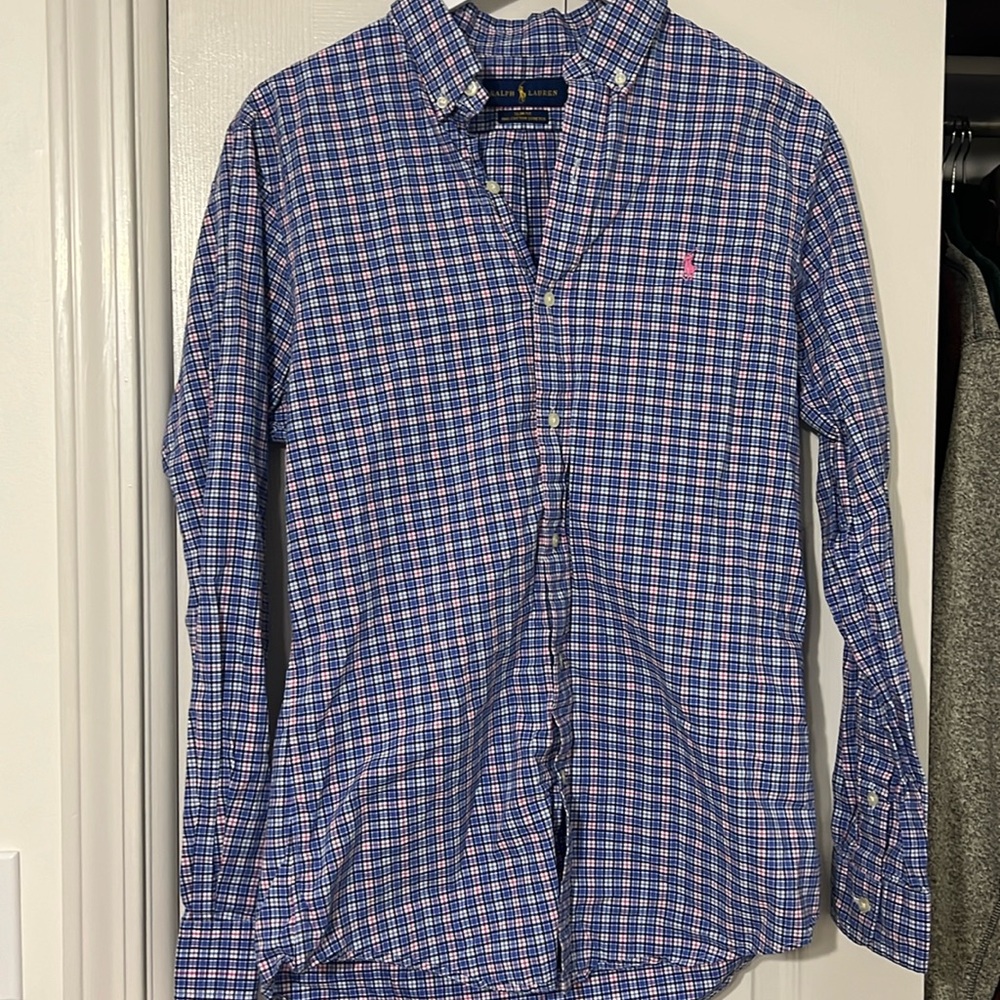 Mens POLO Ralph Lauren Slim-Fit Dress shirt